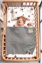 Baby Piqué 100% Cotton Gray Waffle Piqué Blanket 90X100 cm - 2