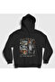 Unisex Black Hero of Kvatch Elder Scrolls Iv Oblivion Hooded Sweatshirt 607037Tt