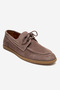 Men's Lace-Up Shoes Flat Sole Loafers Real Leather Mc 21381 Vi̇zon - 3