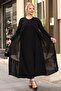 Plus Size Skirt Chiffon Layered Dress - 6