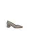 Ceylan 1000 Women's Gold Mirrored Shimmering Block Heel Pack Large Size Evening Dress Shoes 41 42