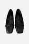 Women's Patent Leather Elastic Ballerina Shoes Fame - 5