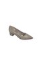 Ceylan 1000 Women's Gold Mirrored Shimmering Block Heel Pack Large Size Evening Dress Shoes 41 42 - 4