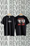 Busted - Sound System Bans Printed Crew Neck Loose Fit 100% Cotton Unisex Tshirt