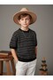 Boy's Striped Knitwear T-Shirt - 2