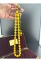 Vip Seri Usta Mehmet Başkut Signed Faturan Sıkma Amber Prayer Beads (13-17 mm) - 6