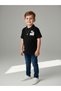 Boy's Printed T-shirt with Collar - 5