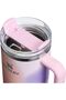 Quencher H2.O Flowstate ™   Tumbler Thermos with Straw |   1.18L Pink Patterned - 3