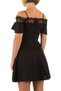 Rochie neagră Shk Mode - 2