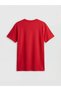Lcw Kids Red Crew Neck Ataturk Printed Girl's T-Shirt - 2