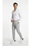 Men's Gray Color Quality Stretchy Stretch Fabric Ankle-Length Jogger Pants Woven Trousers Back Pocketed - 7