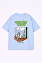 Oversized T-Shirt Unisex 100% Cotton Pack Comfortable Fit Tennis Club B Printed T-Shirt