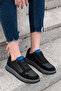 Suede Detailed Genuine Leather Women Sneakers - 2