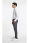Men's Smoked Color Quality Pants Stretchy Stretch Fabric Ankle-Length Jogger Pants Woven Back Pocketed - 7