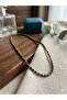 Tiger's Eye Natural Stone 4mm Handmade Necklace - 2