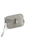 Krinkıl/Klinkır Waterproof Fabric 3 Zipper Wrist Strap Mobile Phone Carrying Bag Wallet Bag Beige 515-B