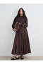 Beli Zippered Gathered Skirt