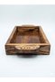 30X18 Walnut Color, Natural Wood, Decorative, Luxury Tray, Coffee Presentation, Presentation Tray, Serving - 5