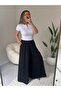 Wide-Leg Skirt Pants - 3