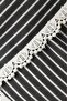 Women's Striped Lace Detailed Back Design Shirt - 3