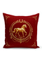 Classic Horse Series Double Sided Digital Printed Set of 3 Throw Pillow Covers (Horse) - 2