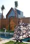 Viscose Satin Fabric Kimono - Pareo - Dressing Gown - (Belt Included)-Black - 6