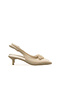 Women's Satin Medium Heel Stiletto Colorful Buckled - 2