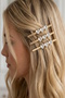Gold Color Stone Triple Side Buckle - 2