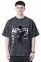 Sung Jin Woo Arise Solo Leveling Anime Printed Unisex Oversized Vintage Washed T-Shirt
