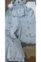 Strawberry Embroidered Girls' Denim Salopet Overalls - 7