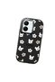 Vivo Y77T/Y78M Compatible Shock-Absorbing Camera Protected Black Silicone Case Cartoon Patterned - 3