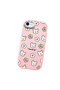 iPhone 7/8/Se 2020 2022 Compatible Shock-Absorbing Camera Protected Pink Silicone Case Cartoon Patterned - 4