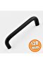 Drawer and Cabinet Handle 128 mm Modern Furniture Handle Durable Metal Door Handle Matte Black - 6