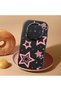 Vivo X300 Compatible Camera Protected Black Soft Silicone Phone Case Pink Star - 2