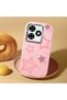Tecno Spark 20C Compatible Camera Protected Pink Soft Silicone Phone Case Pink Star - 2