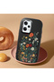 Poco X5 Pro 5g Compatible Camera Protected Black Soft Silicone Phone Case Floral Print - 2