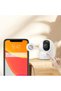 4MP CCTV Camera for Home Wifi with Audio & Video, Call-Button, 360° Indoor Camera, Color Nigh - 3