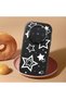 Vivo X300 Compatible Camera Protected Black Soft Silicone Phone Case Star Patterned - 2