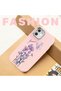 Vivo X300 Pro Compatible Camera Protected Pink Soft Silicone Phone Case Butterfly Flower - 7