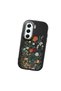 Tecno Camon 40 Pro 5g Compatible Camera Protected Black Soft Silicone Phone Case Floral Print