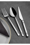 Asya Sade 12-Piece Daily Use Dinner Forks 304 Quality 18/10 Cr-Ni Stainless Steel 3mm Forks - 3