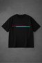 Oversized Unisex T-Shirt- Stripes Ba Printed 100 Pa Cotton T-Shirt Comfortable Fit
