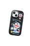 Black Soft Silicone Phone Doraemon with Camera Protection Compatible with iPhone 13 Mini Patterned - 3