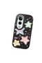 Black Soft Silicone Phone Colorful Stars with Camera Protection Compatible with Vivo V50 Lite - 3