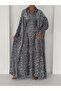 Silver Eclipse Velvet Kaftan - 3
