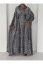 Silver Eclipse Velvet Kaftan - 2