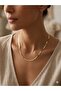 3S Gold Italian Crushed Snake Chain Necklace