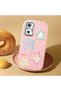 Pink Soft Silicone Phone Colorful Stars with Camera Protection Compatible with Redmi Note 10 Pro - 2