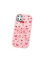 Pink Soft Silicone Phone Bowknot with Camera Protection Compatible with Realme C25 Patterned - 3