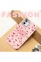 Pink Soft Silicone Phone Bow with Camera Protection Compatible with Vivo Y29 Patterned - 7